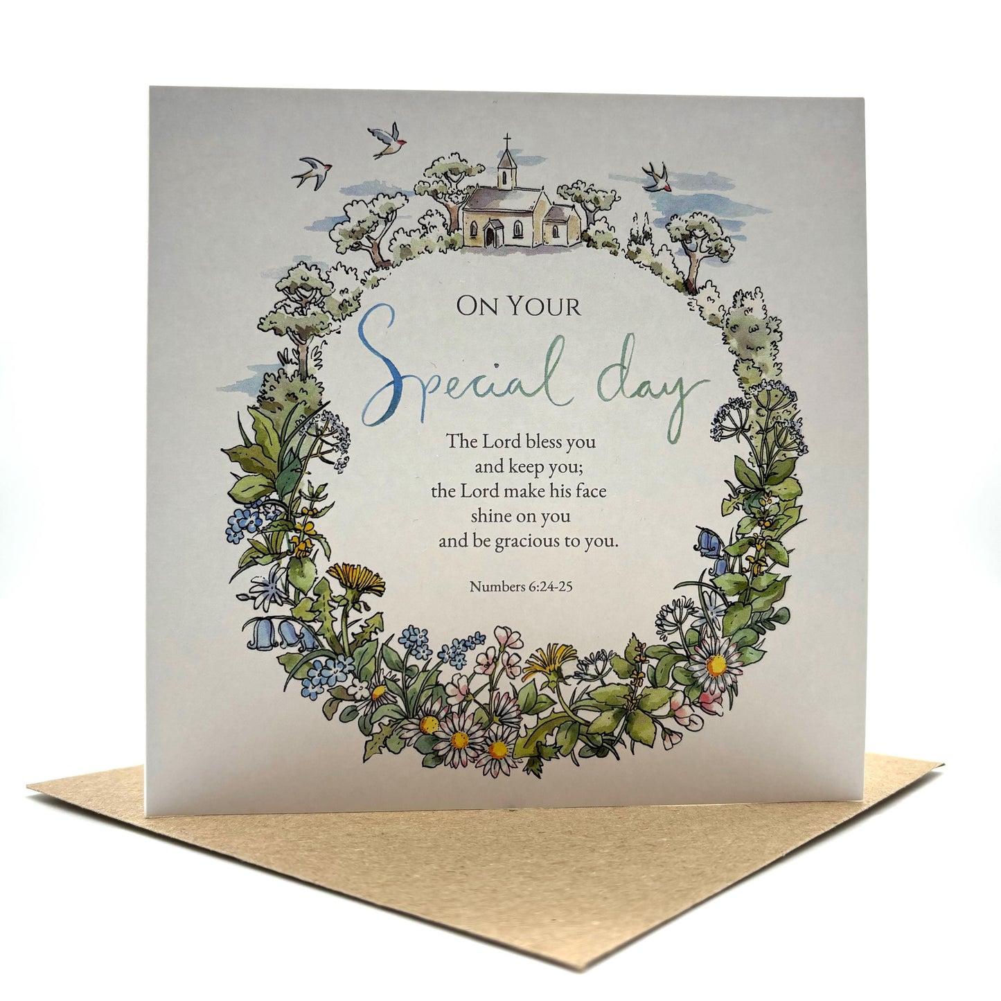 Wildflowers Special Day Card