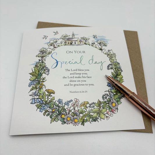 Wildflowers Special Day Card