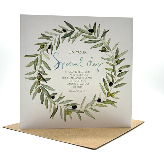 Wreath Special Day Card