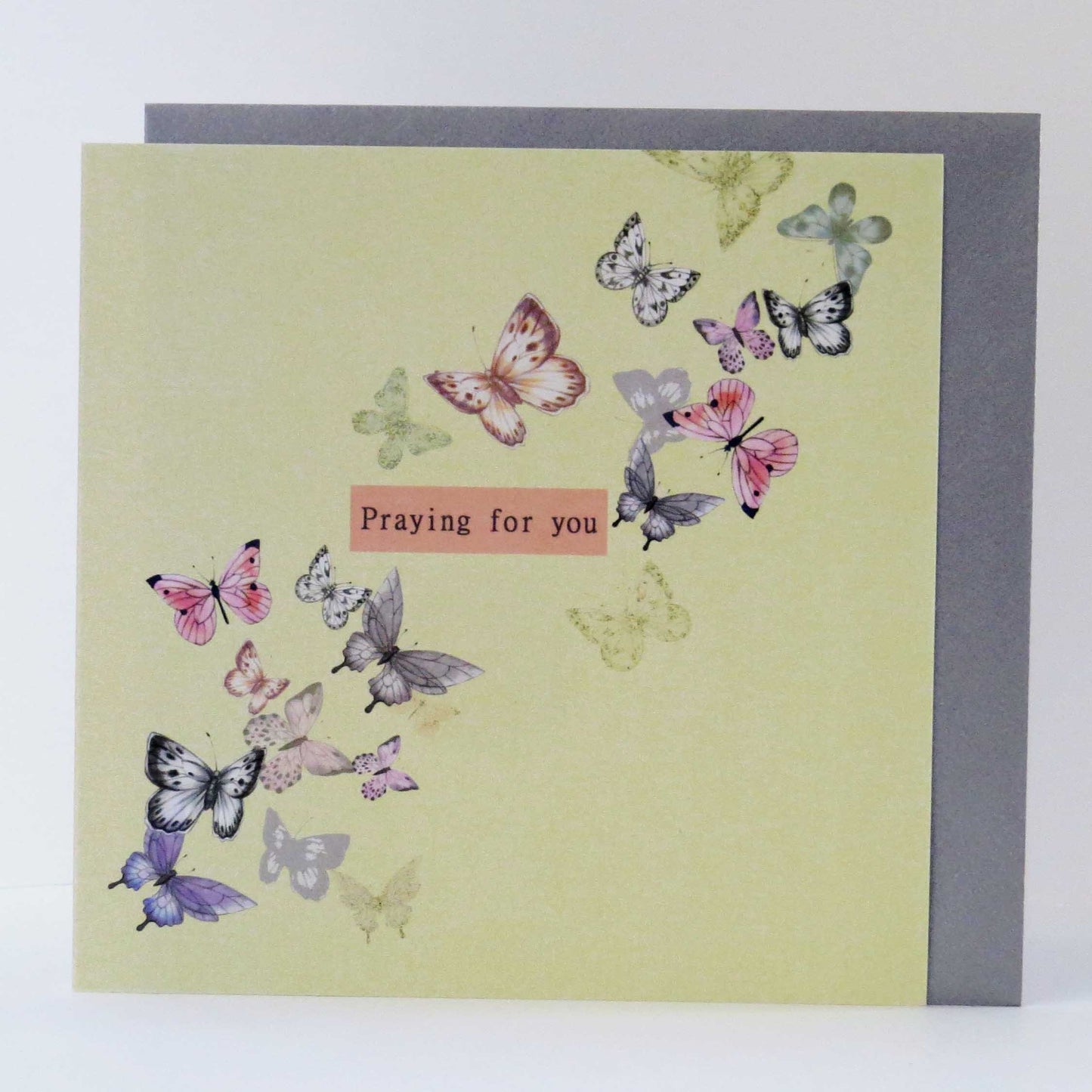 Praying For You Butterflies Card